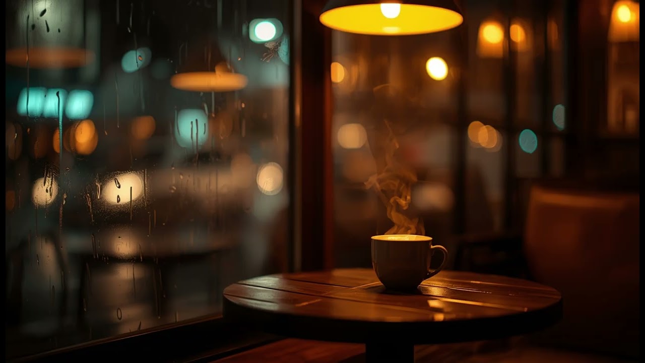 Warm Night Café Ambience ☕