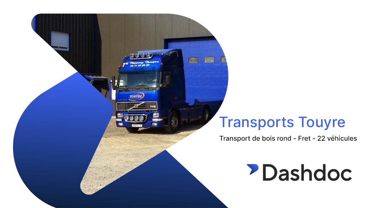 Transport Touyre - Logiciel de Gestion de Transport de Marchandises - Dashdoc