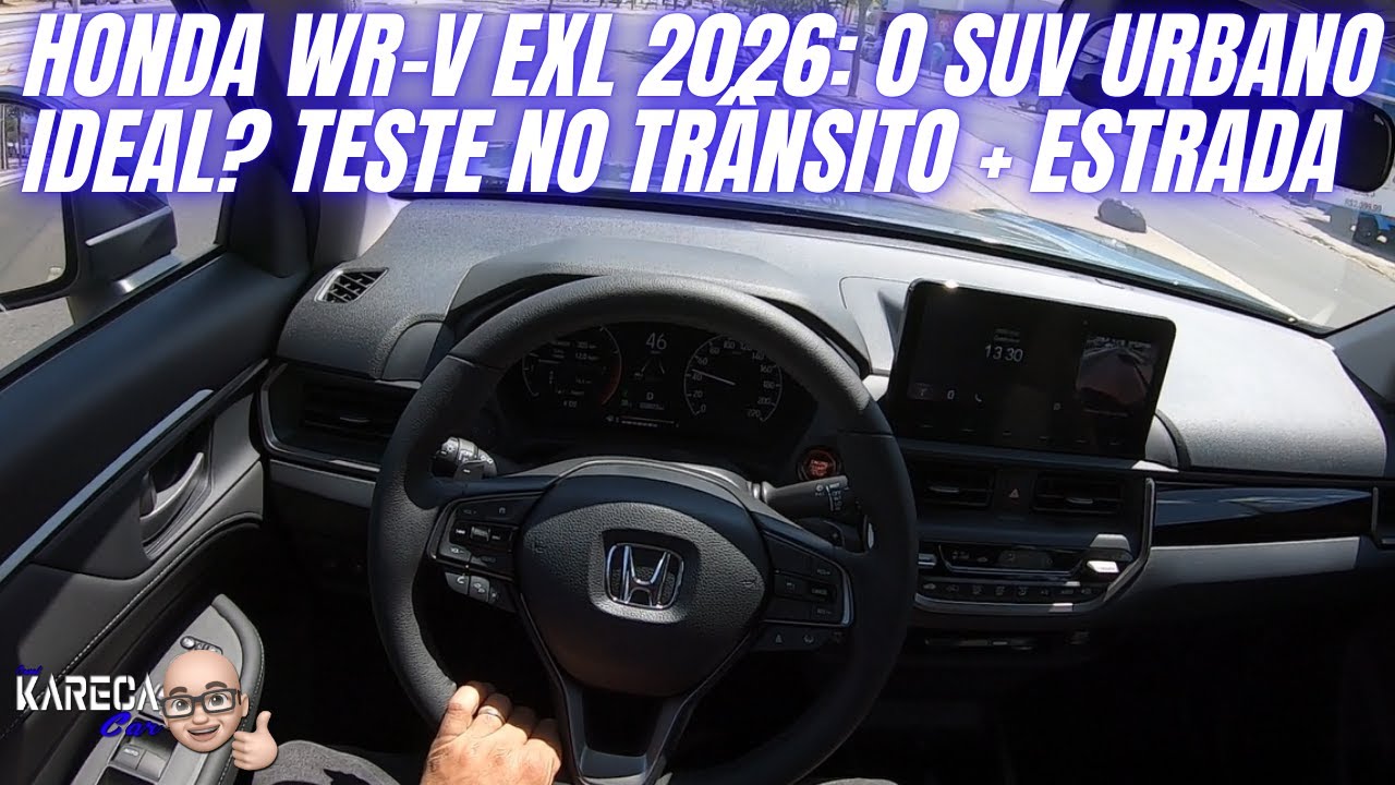 Honda WR-V EXL 2026: o SUV urbano ideal? Teste no trânsito + estrada