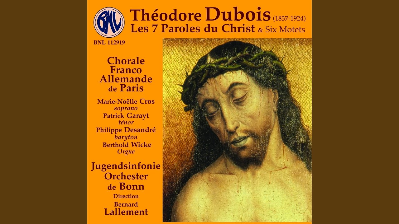 Les 7 paroles du Christ: Introduction, “O vos omnes”