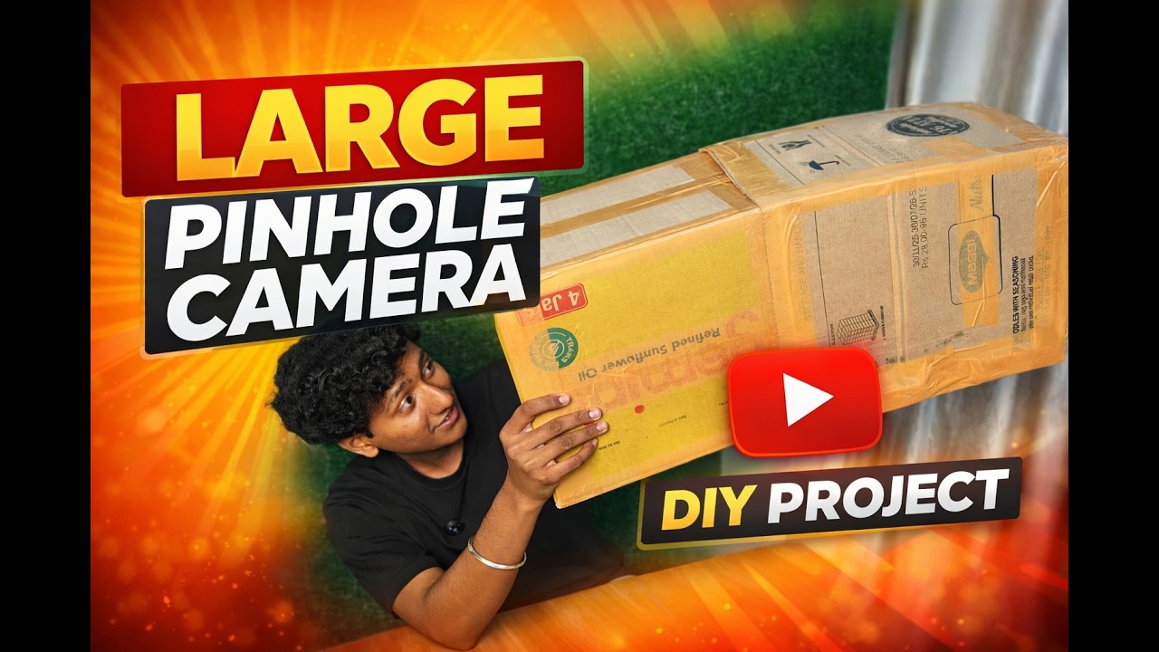 Pinhole Camera Large #PinholeCamera