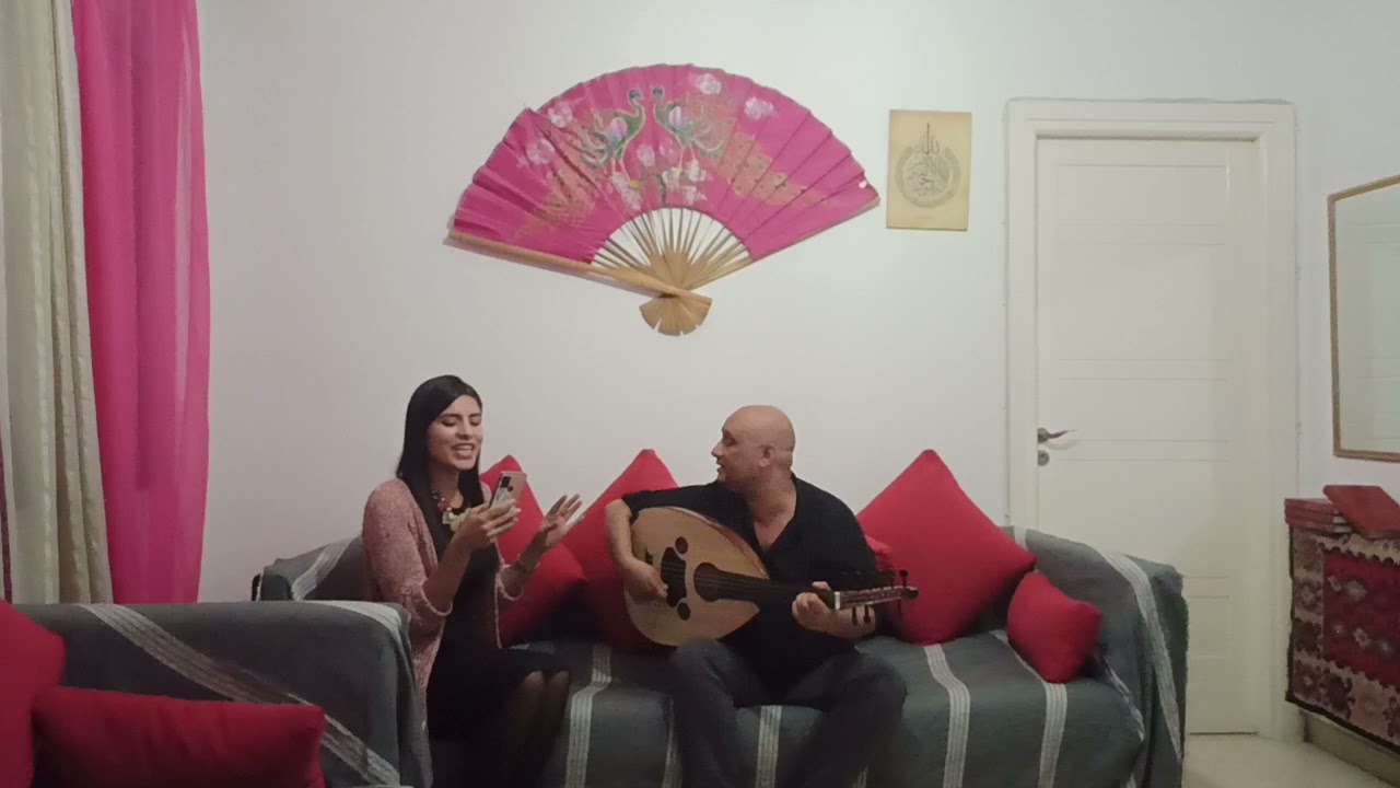 مع الفنانة التونسية مهر الهمامي وفن الاستاذ أيوب طارش (صابر صبر أيوب)