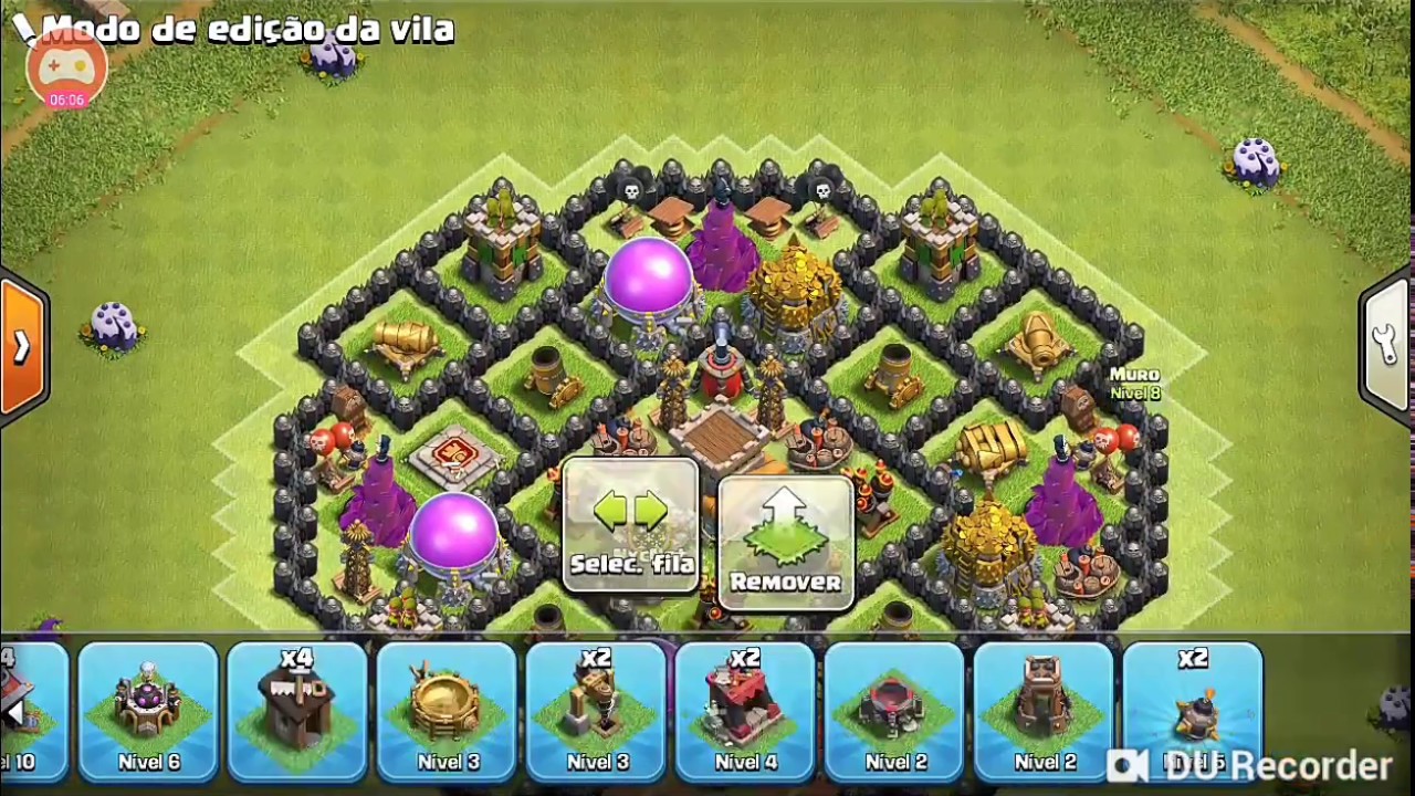Melhor layout cv8/clash of clans