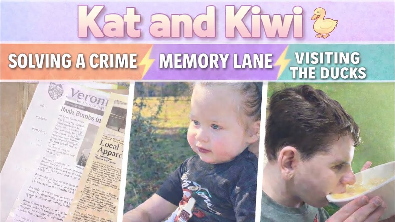Solving a Crime, Reliving Memories & Duck Pond Adventures | Family Vlog!