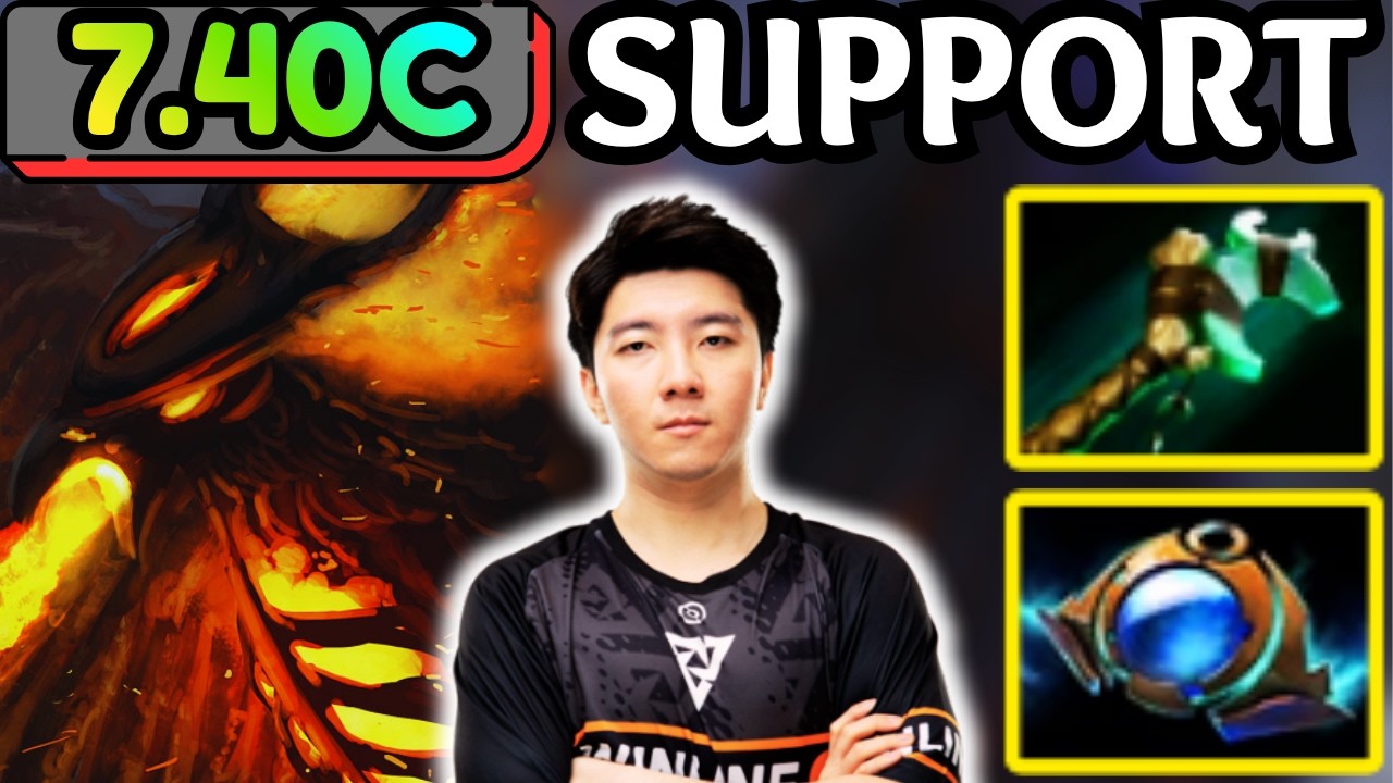 🔥 How GOAT WHITEMON Plays PHOENIX Support &mdash; 16000 MMR 🔥 Dota 2 Support