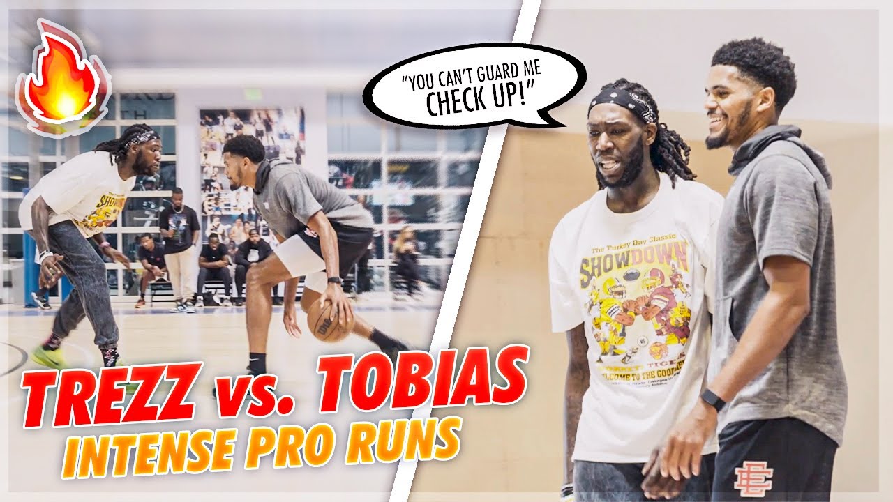 Tobias Harris & Montrezl Harrell GO AT IT in NBA Pro Runs!!
