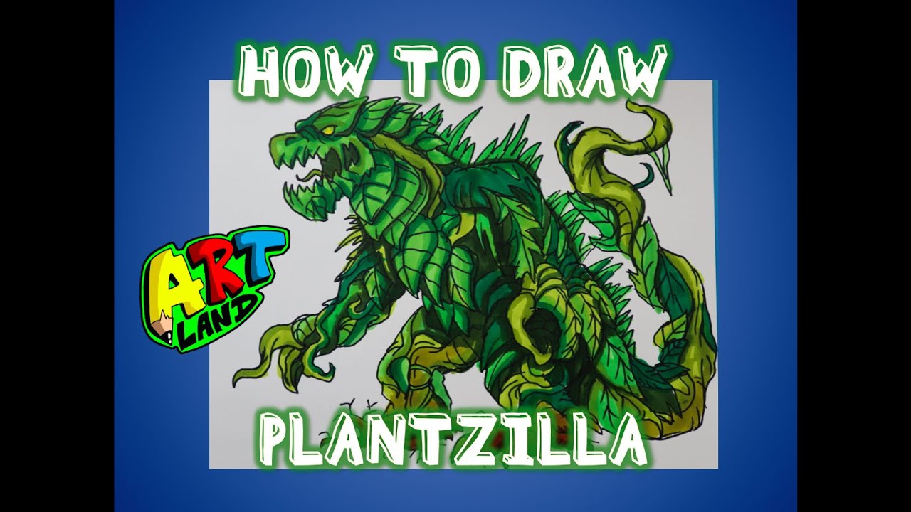 How to Draw PLANTZILLA