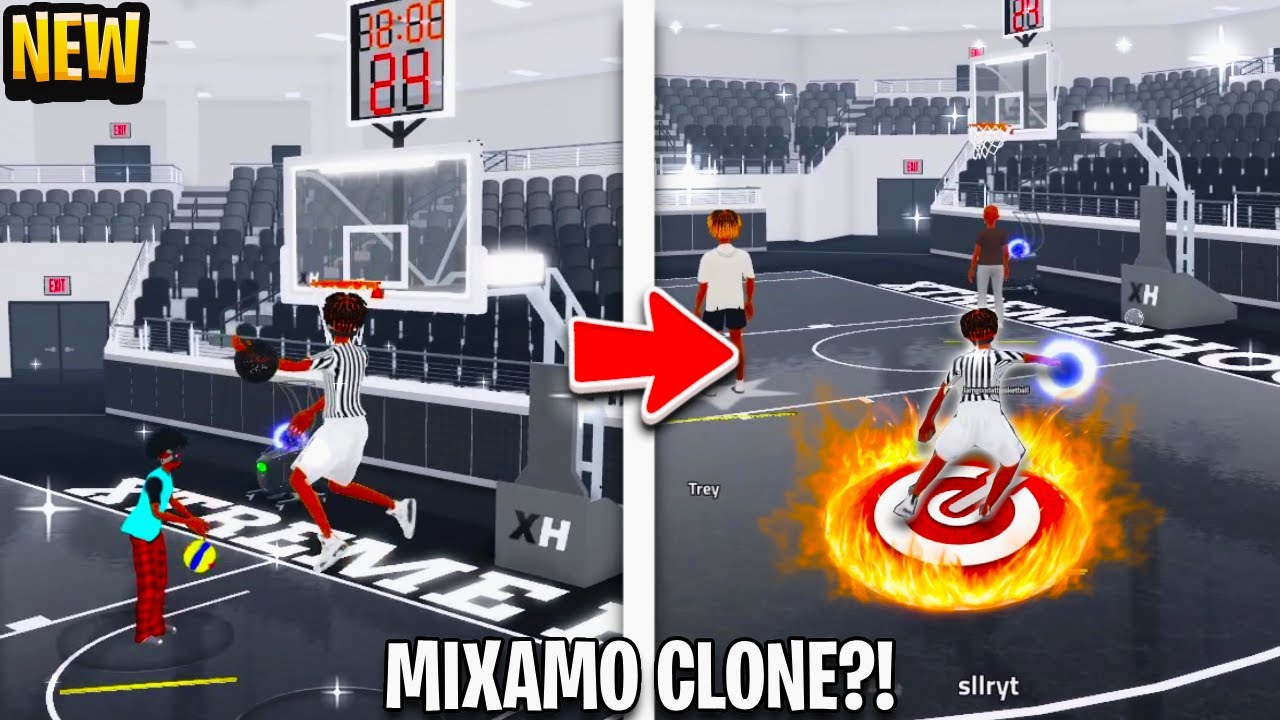 This New Ro-Ball Game Has Lots of Potential !! Mixamo Clone?! | Xtreme Hoopz