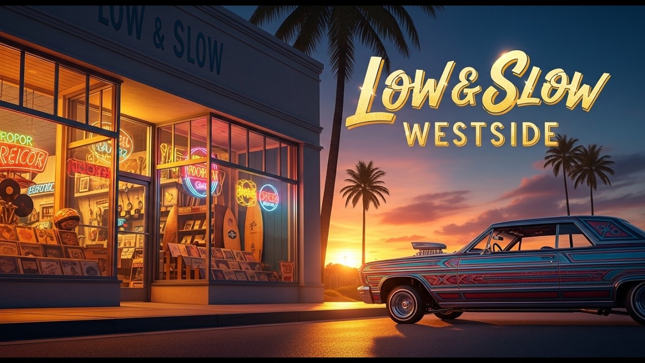 West Coast G-Funk Low & Slow 🚘 Smooth Funk Music for Night Cruising