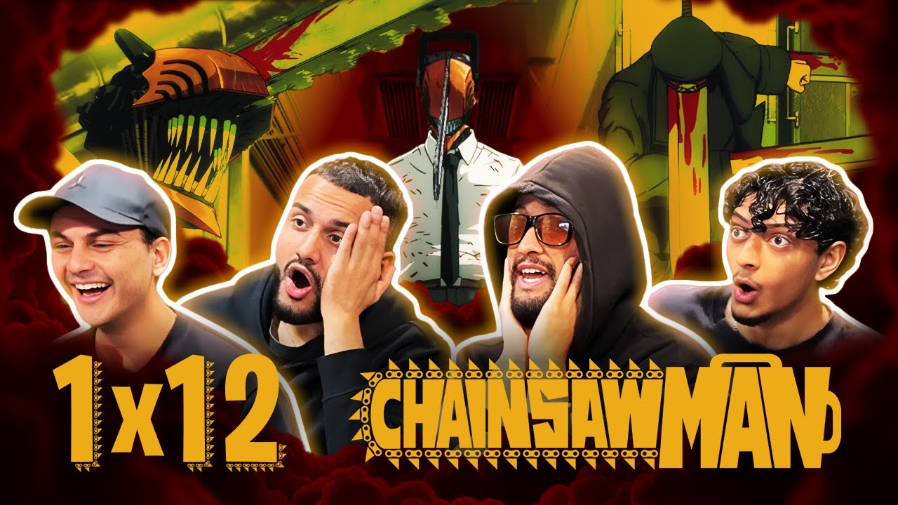 CHAINSAW VS KATANA!!! | BROTHERS watch Chainsaw Man 1x12 | REACTION