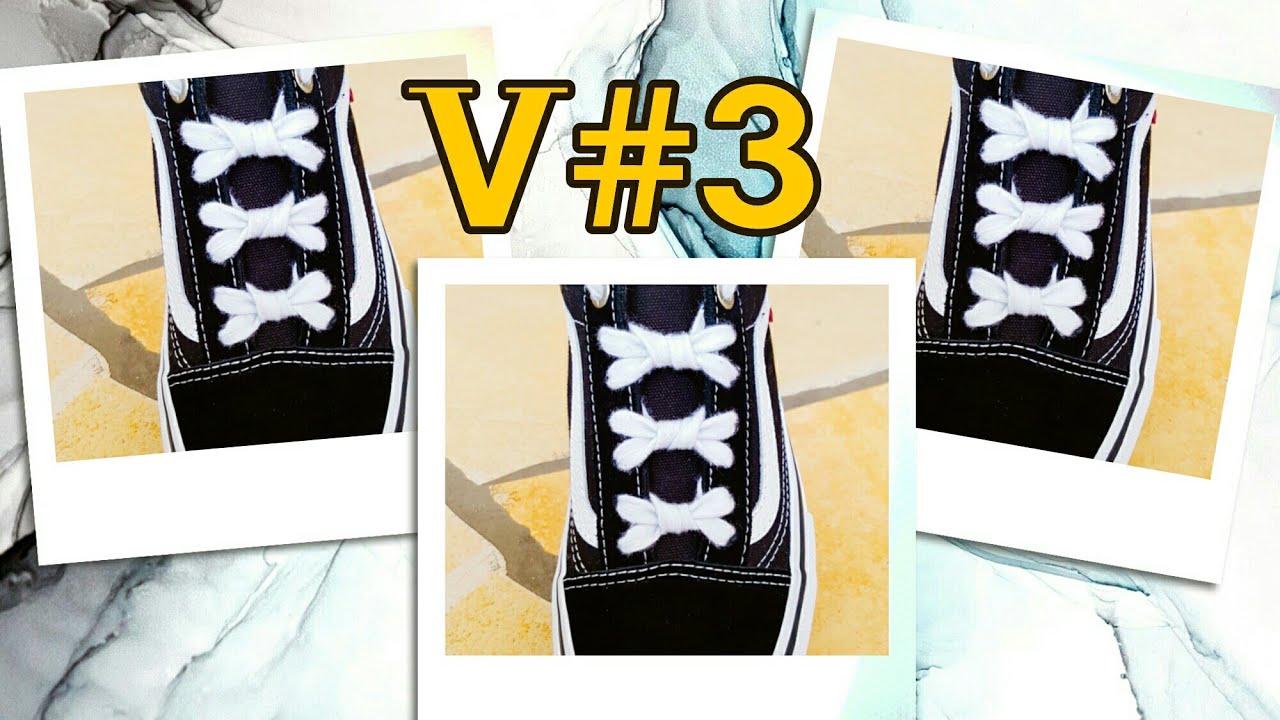 ผูกเชือกรองเท้าเท่ๆกับ VANS OLD SKOOL PRO 3