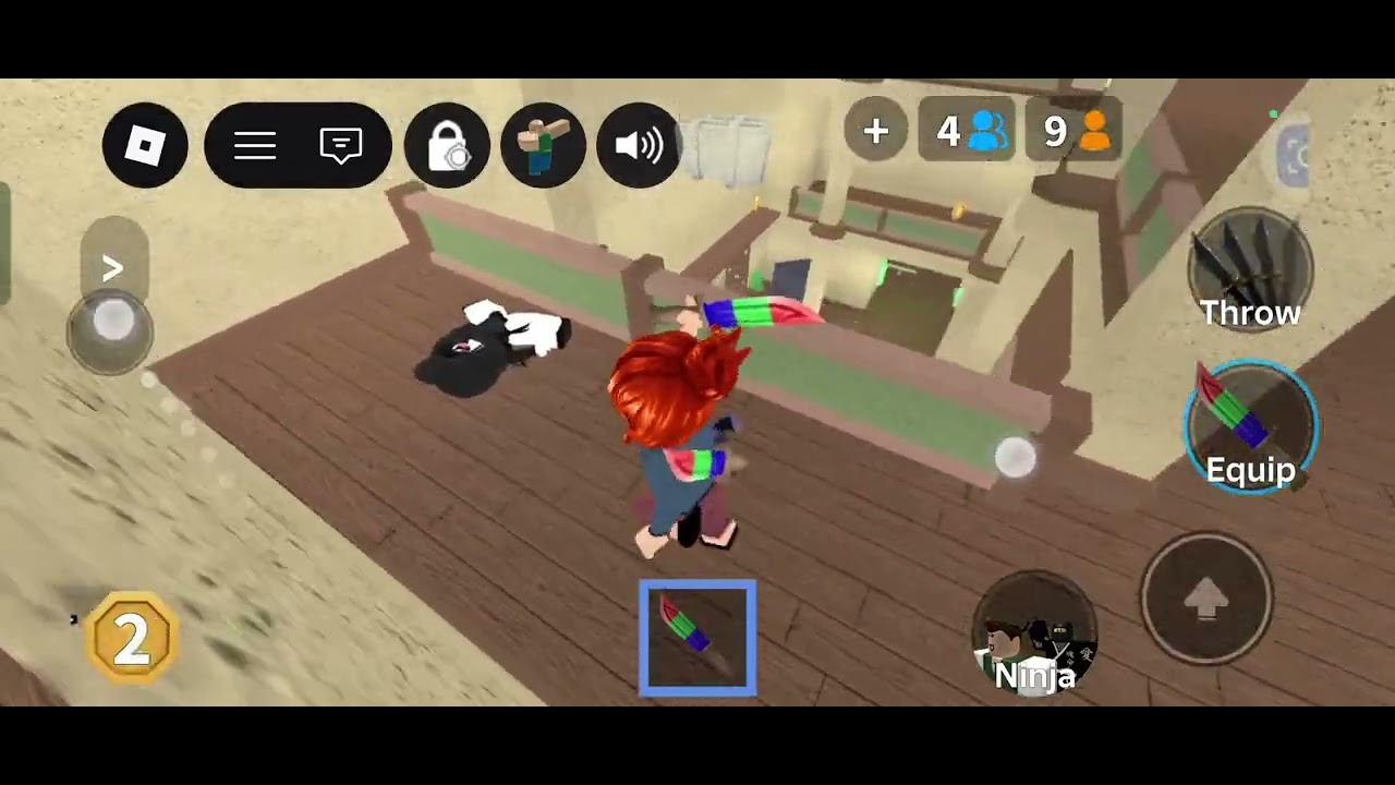Part 2! Mm2 Game Play!