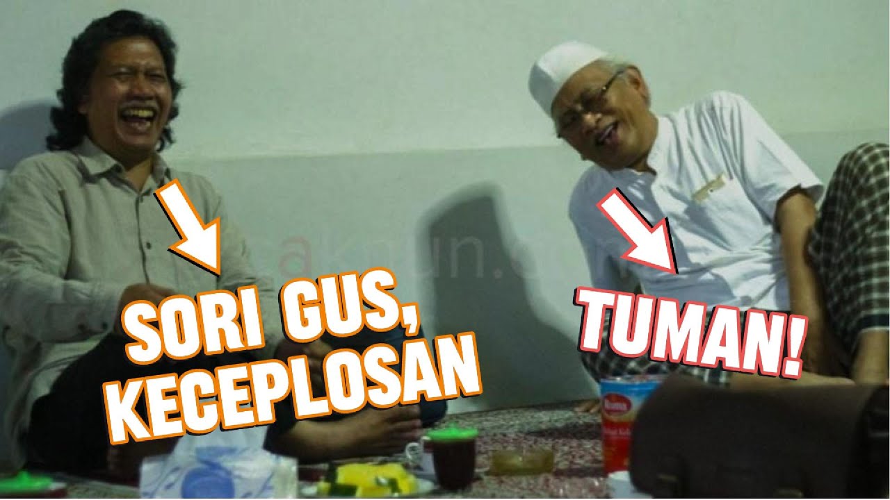 KEMESRAAN CAK NUN DAN GUS MUS, HANGAT DAN PENUH HIKMAH