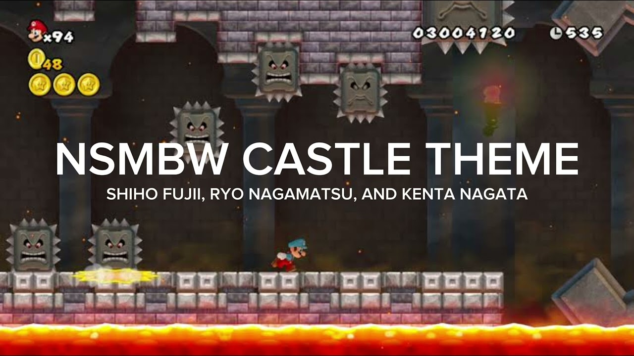Shiho Fujii, Ryo Nagamatsu, and Kenta Nagata - NSMBW Castle Theme (Official Audio)