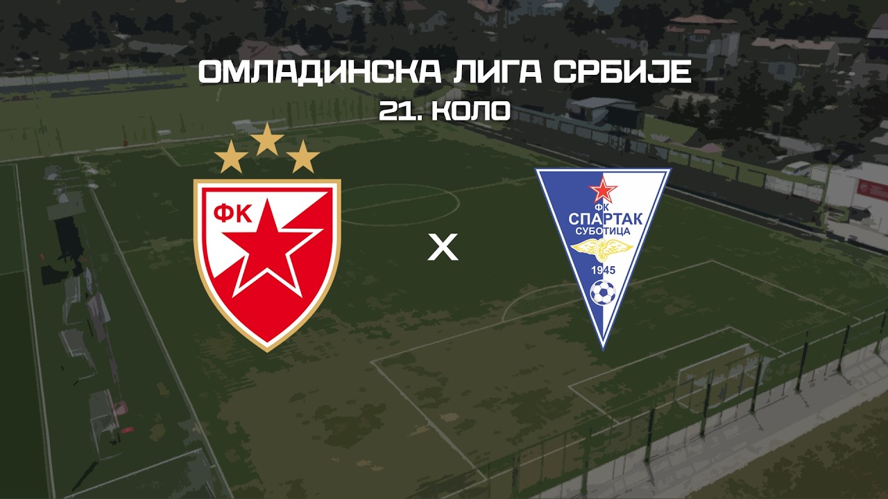 Omladinska liga Srbije | Crvena zvezda - Spartak (UŽIVO)