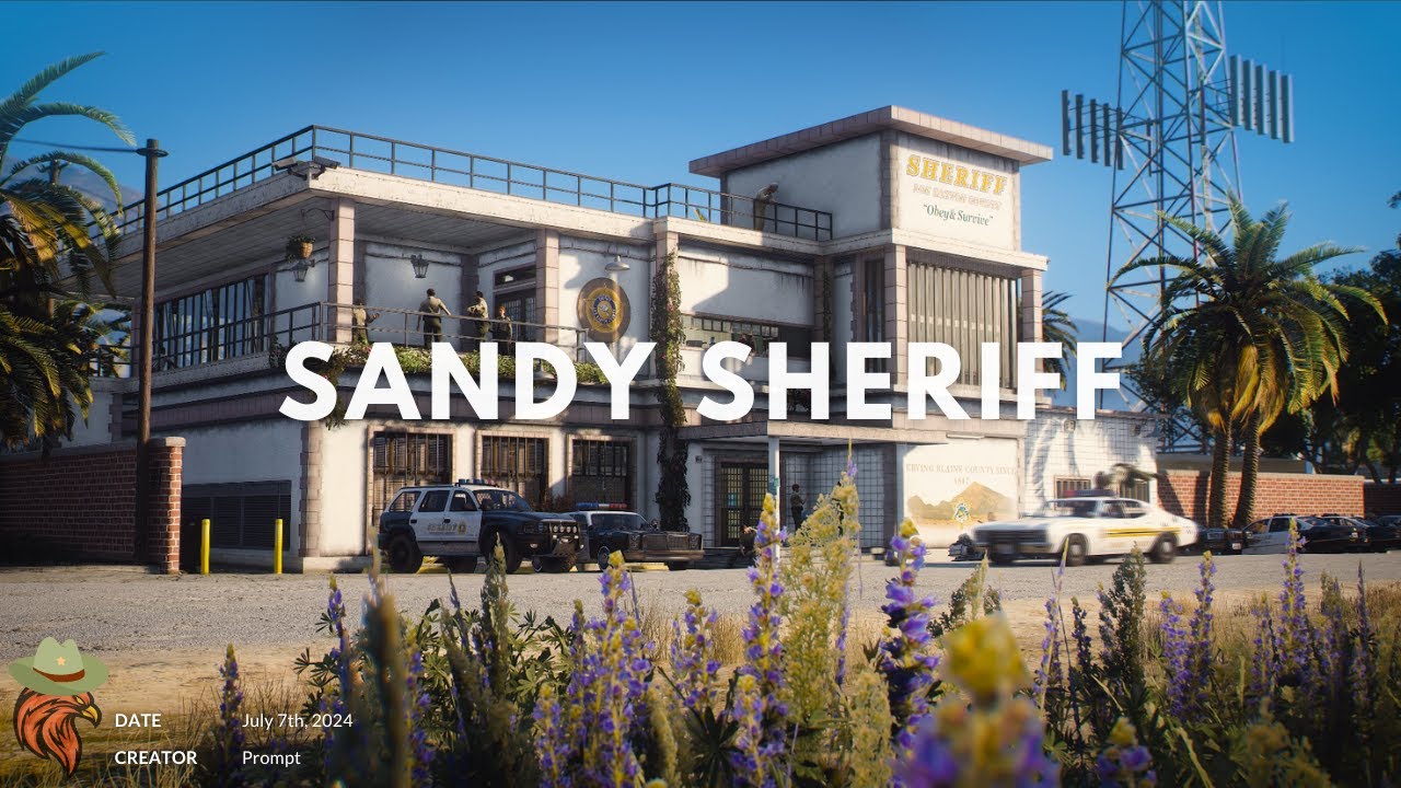 Sandy Sheriff Station [FiveM MLO - GTA V Interior]