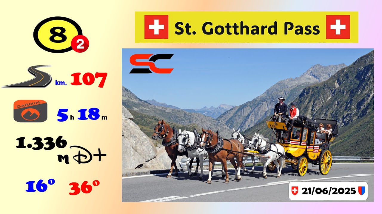 Passo San Gottardo in bici – La Tremola | Giugno 2025