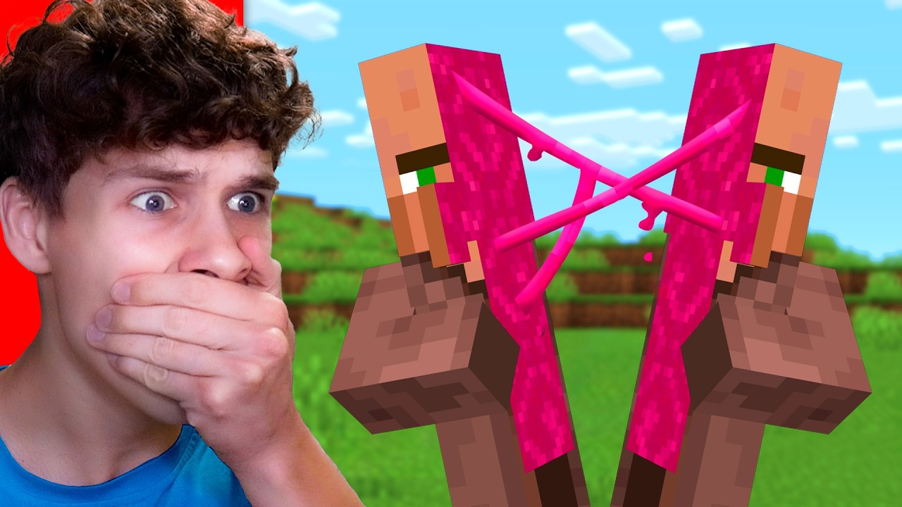Minecraft PERO Puedo Partir TODOS Los MOBS por La Mitad