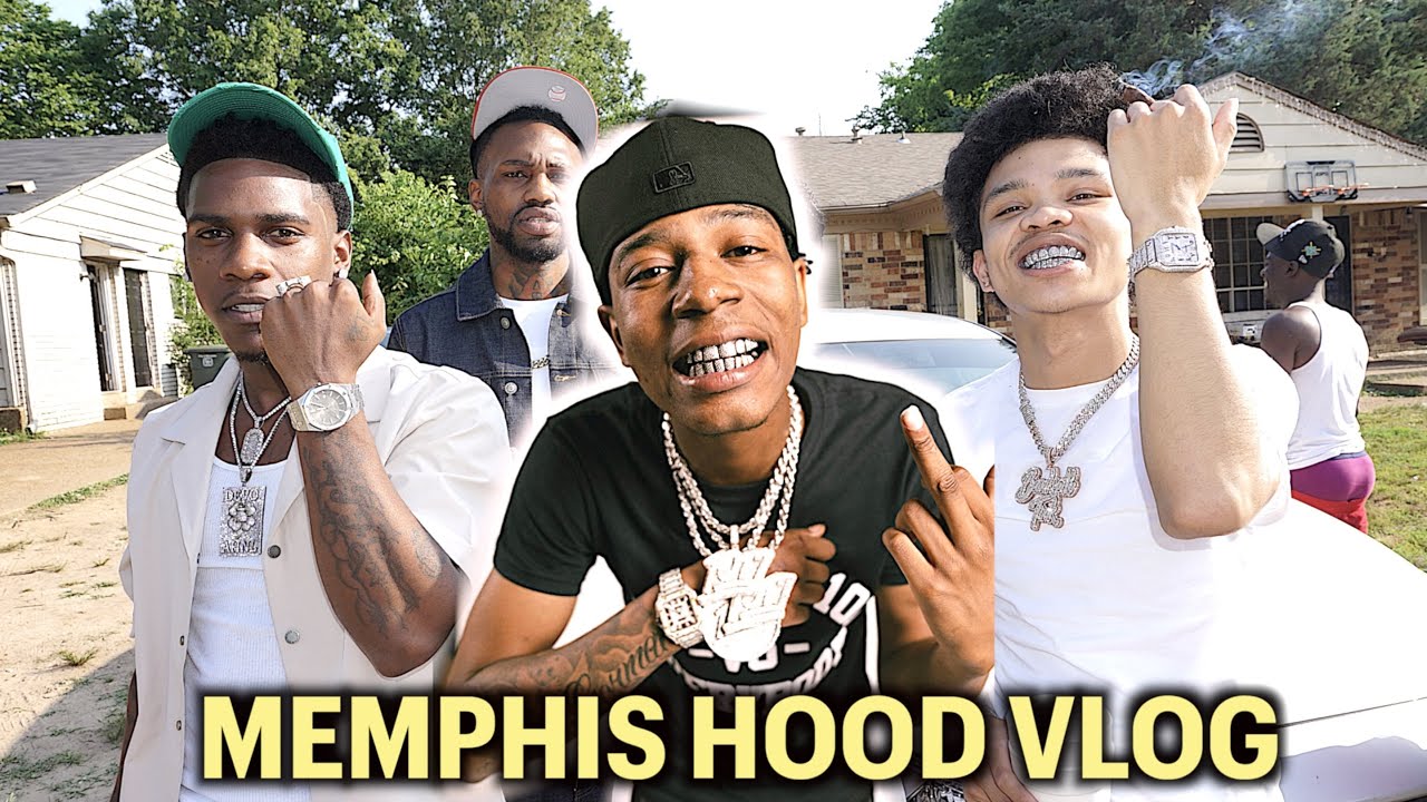 VISITING BIG SCARR MOST DANGEROUS HOOD FT  BANKROLL TINK! MEMPHIS HOOD VLOG PT 2