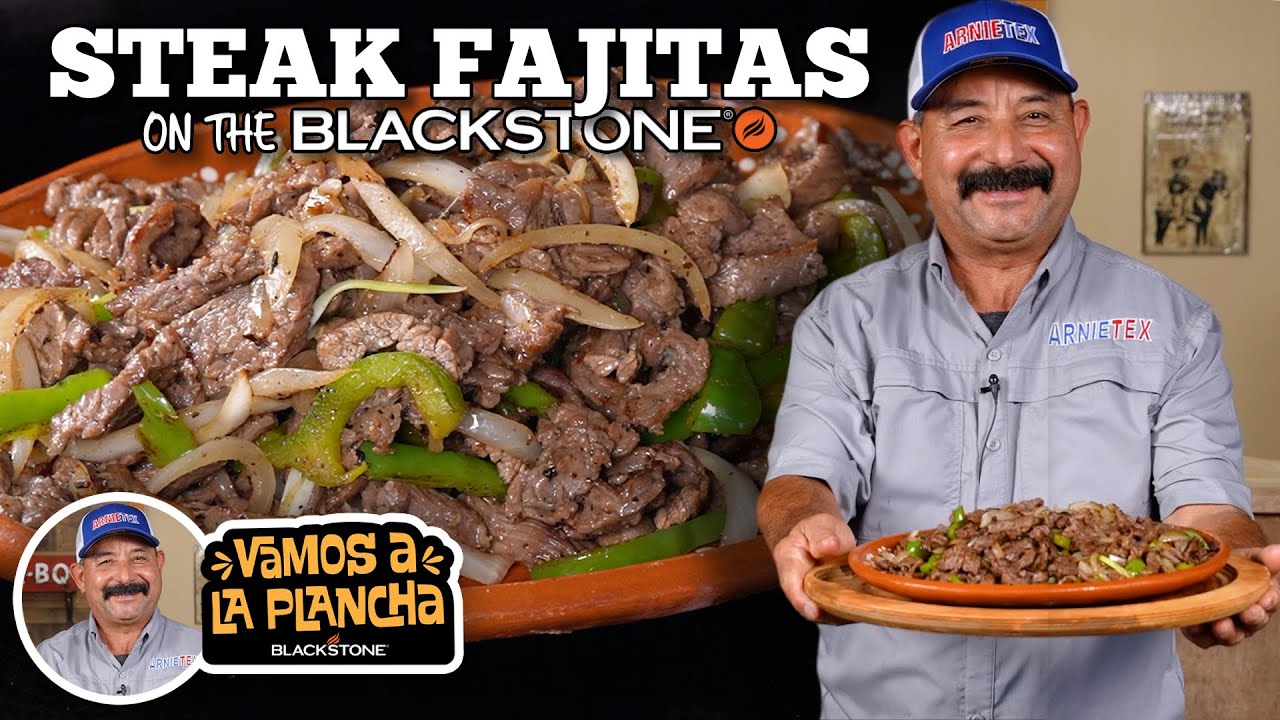 Steak Fajitas with ArnieTex | Blackstone Griddles