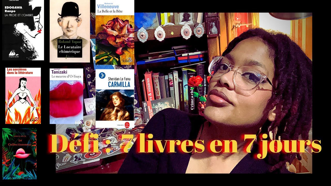 Lire 7 livres en 7 jours ? Mon expérience @khalybouquine