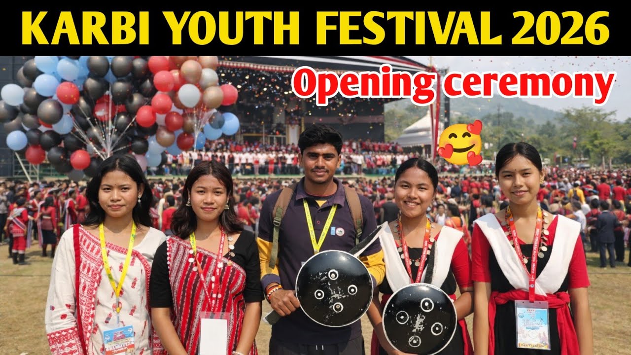 Karbi Youth Festival Opening Ceremony 2026 | KYF Taralangso 2026 | Karbi Youth Festival 2026 