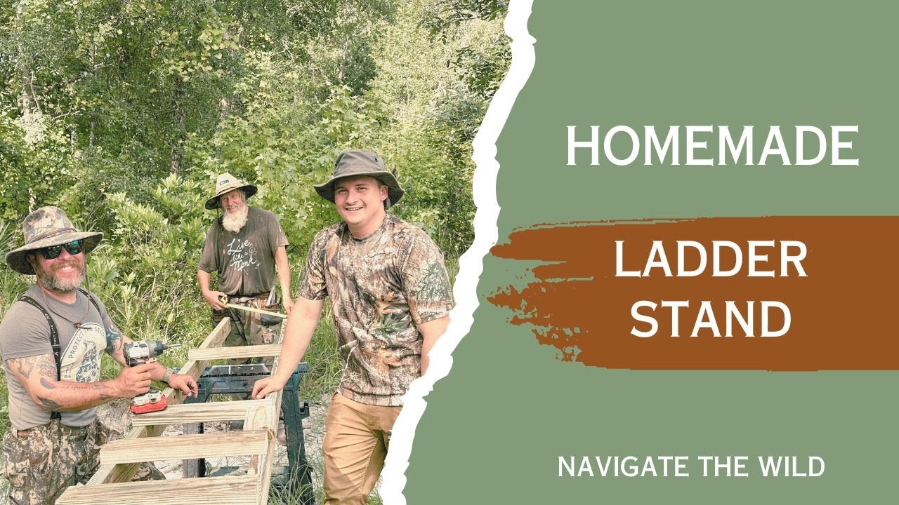 Homemade Ladder Stand