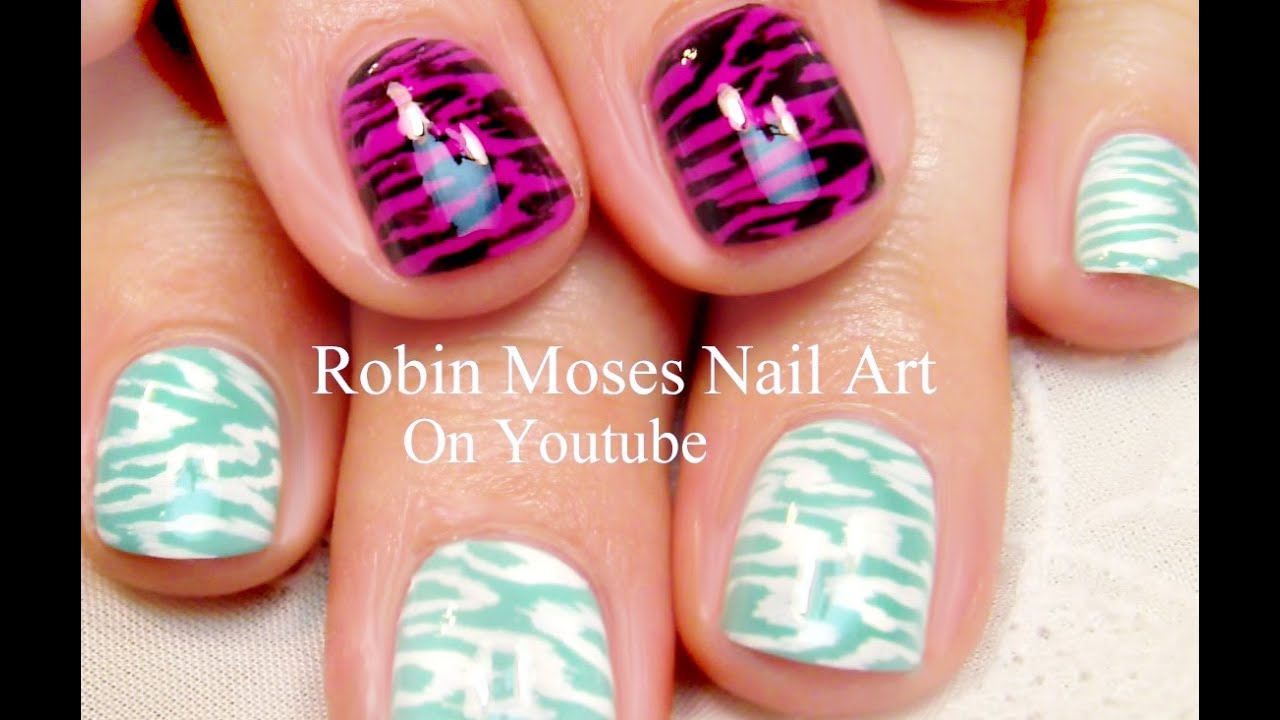 2 Animal Print Nail Designs | DIY Nail Art Tutorial for Short Nails!