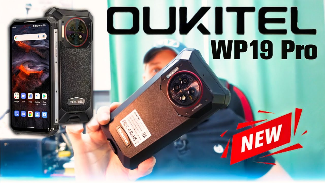 Oukitel WP19 Pro 🔥 СМАРТФОН С ОГРОМНЫМ АККУМУЛЯТОРОМ И НОЧНЫМ ВИДЕНИЕМ.