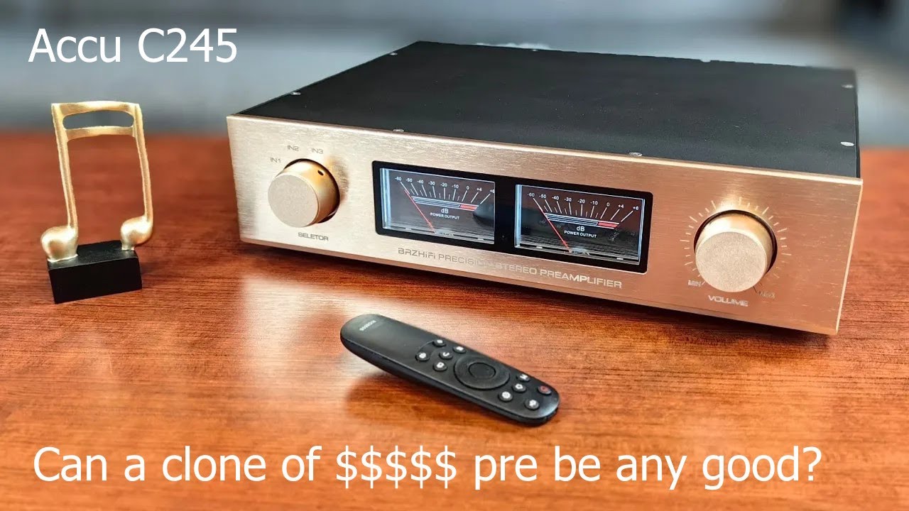 The Truth Behind BRZHIFI's Accuphase C245 preamplifier clone!