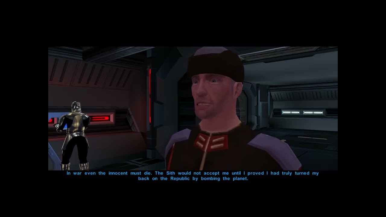 Star Wars:Knights Of The Old Republic Part 116-Ebon Hawk and crew caught and taken on the Leviathan