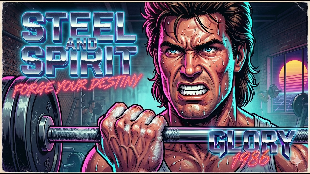 STEEL AND SPIRIT | 80s Soundtrack Heavy Gym Motivation (Glory 1986)