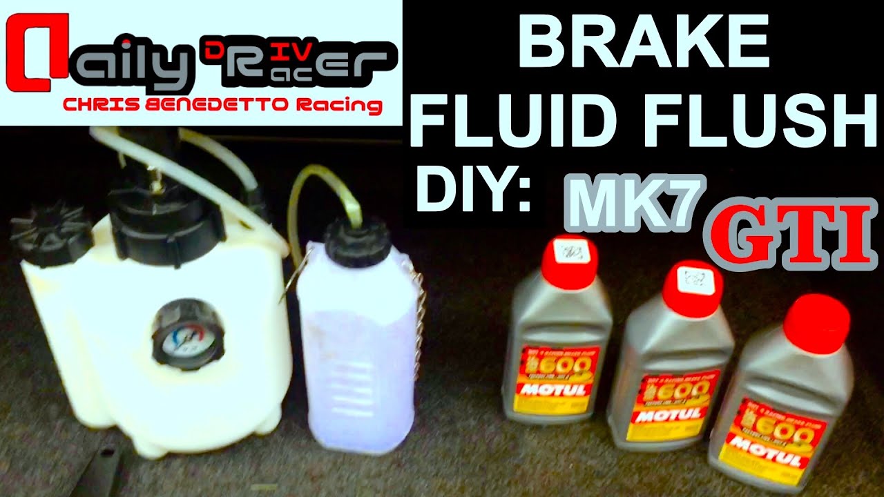 MK7/7.5 GTI Brake System Flush DIY