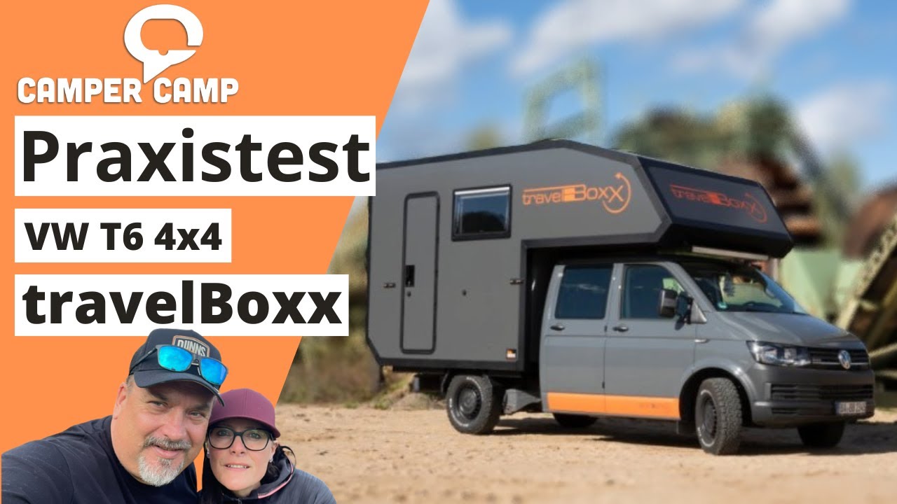 4x4 WOHNMOBIL | PRAXISTEST AM CAMPERCAMP | travelBoxx von BUSBOXX | VW T6