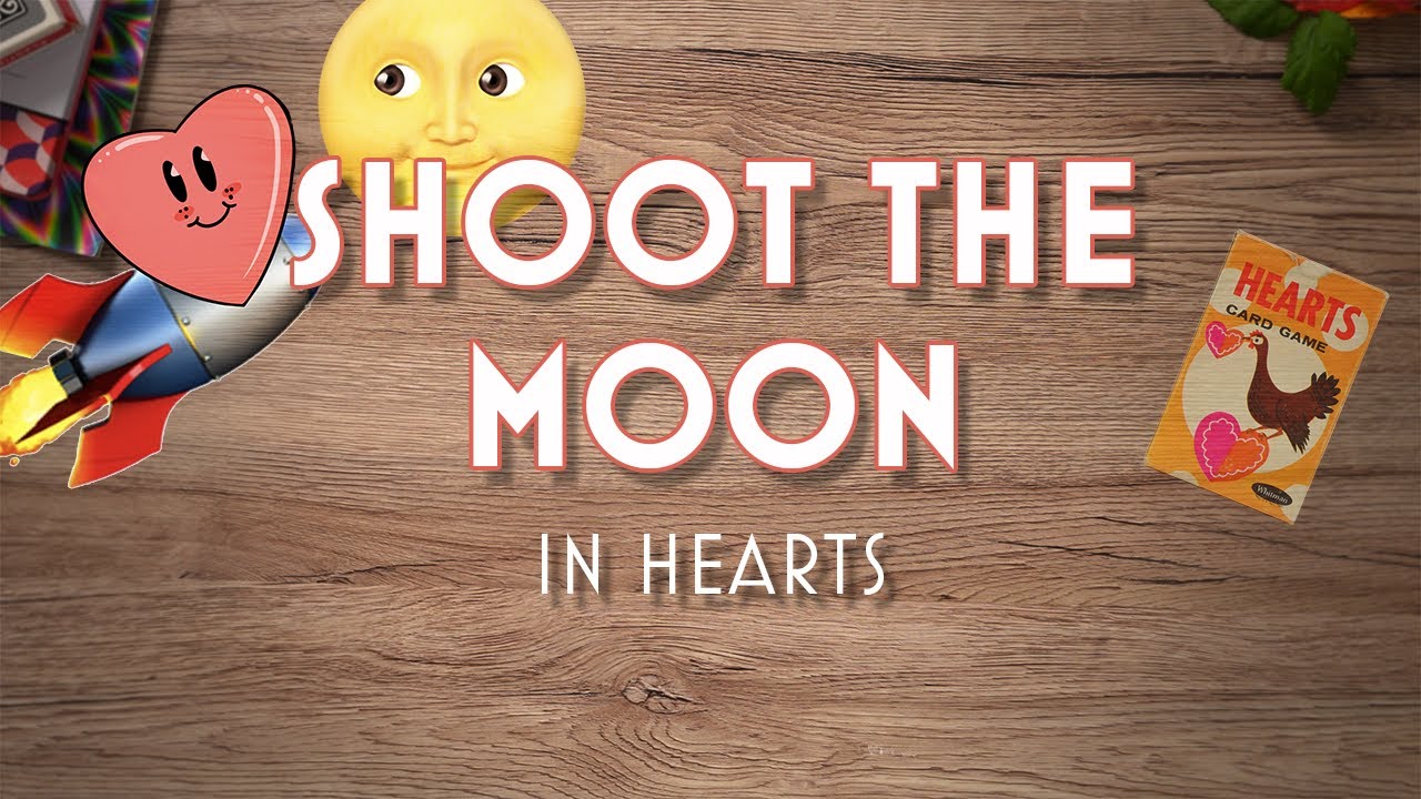 SHOOT THE MOON In HEARTS - A Full Play Through