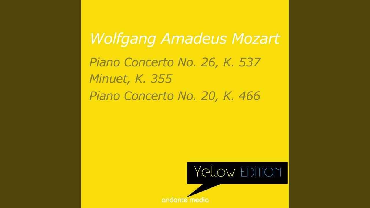 Piano Concerto No. 26 in D Major, Op. 46, K. 537 