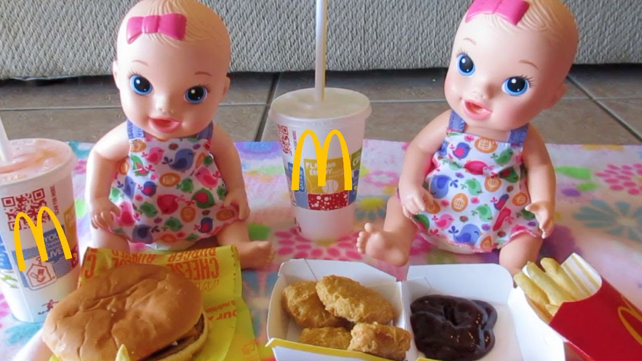BABY ALIVE McDonalds Movie With Pumpkin, Ruby Snow, Margie McCabe & Twins!