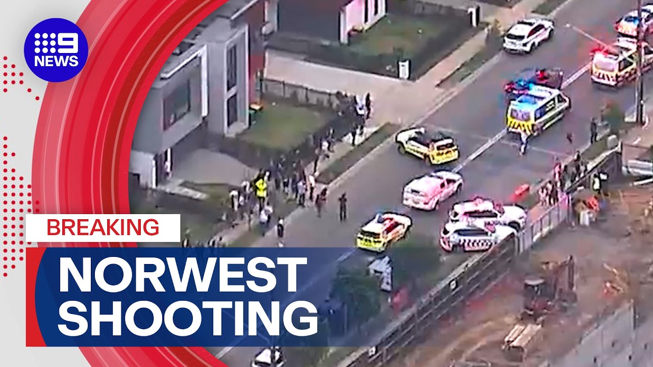 11-year-old boy shot in Norwest with wounds to face and neck | 9 News Australia