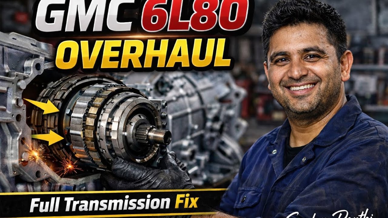 🚨 GMC 6L80 Auto Transmission Full Overhaul | Common Problems & Fix 🔧@sandeeppanthi1311 
