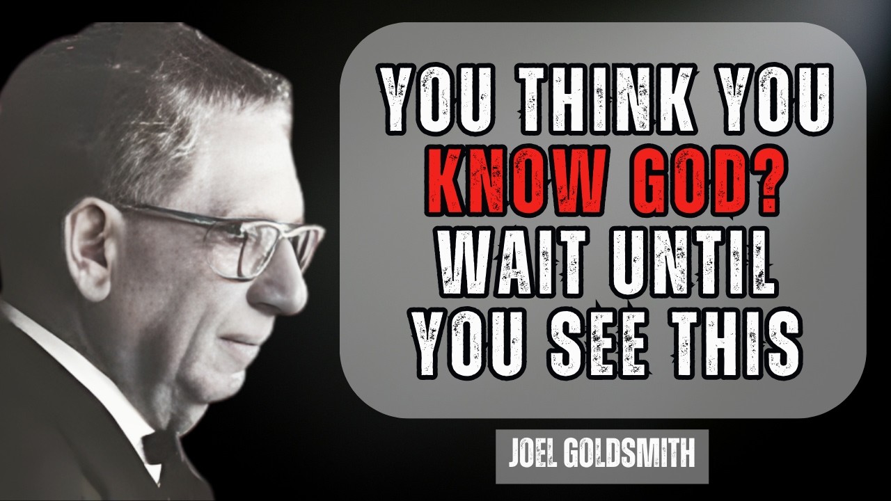 The Hidden Face of God: Joel Goldsmith’s Discovery That Will Shatter Your Beliefs | #Spirituality
