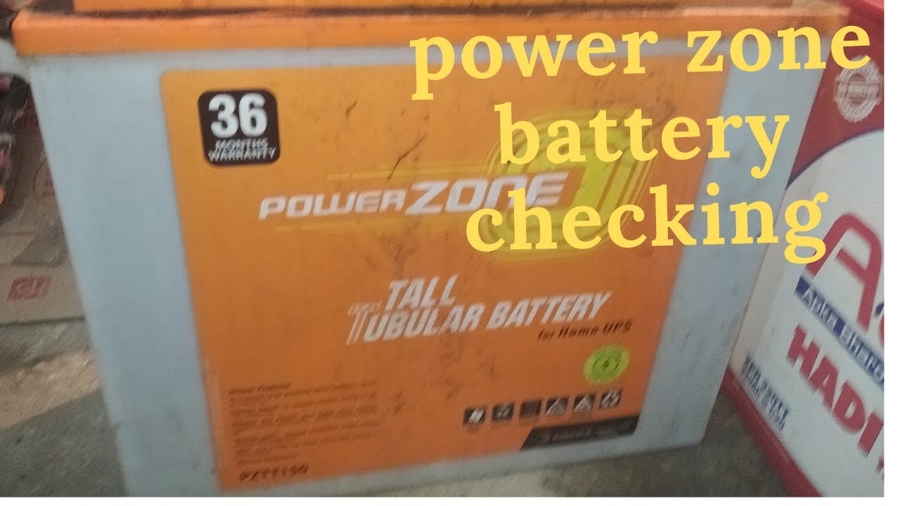 Power zone inverter battery kaise check kare🔋 testing by Tanweer