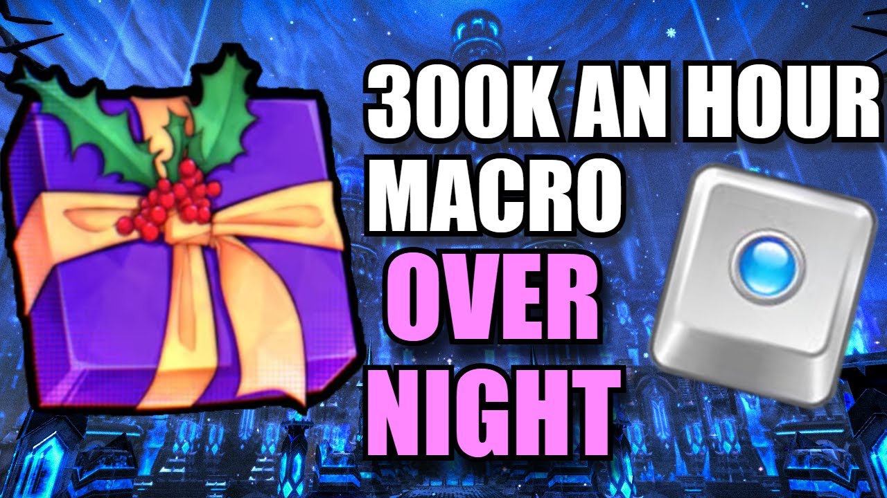 HOW to MACRO REGULAR WINTER EVENT FOR 300K P/HR | Anime Vanguards