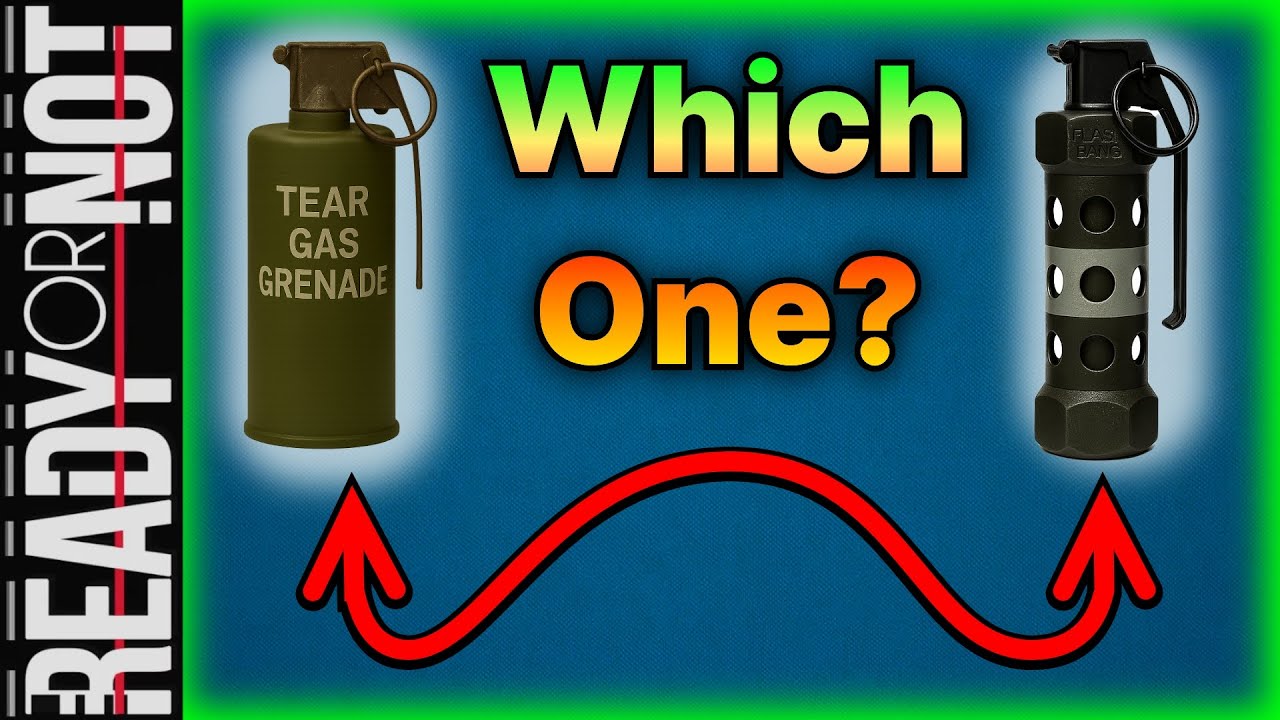 Готовы или нет | Светошумовая или газовая граната?