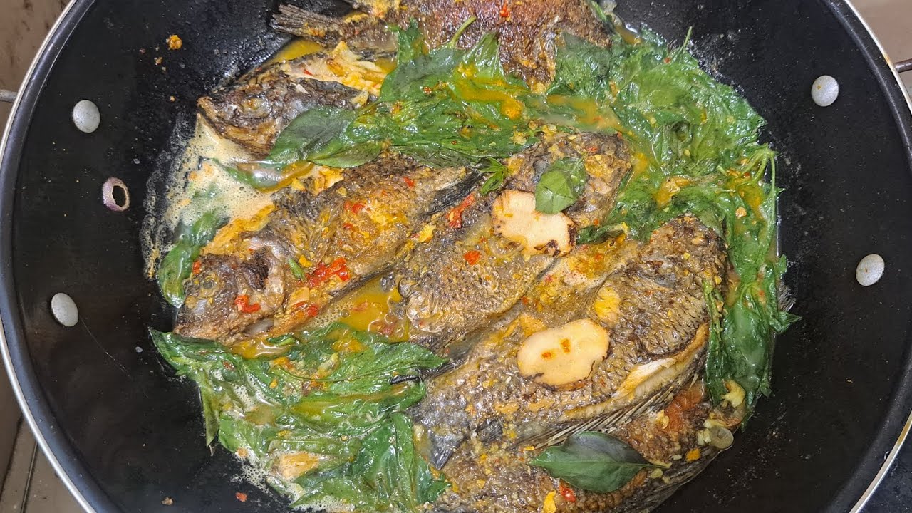 IKAN MUJAER DI MASAK SANTAN ENAK BANGET #mujaer #nila #cooking #masakanindonesia #menuseharihari 