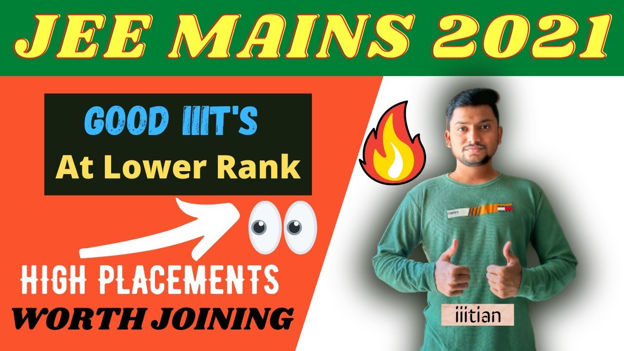 All iiits Cutoff for 2021🔥/ iiits at very low Rank🔥/ Best College for cs with high placement 🙌