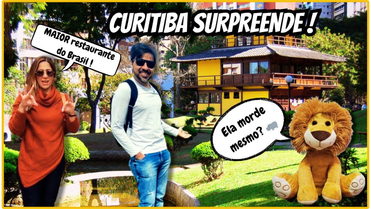 CURITIBA: Praça do Japão, Parque Barigui e o MAIOR restaurante da América Latina! 🍝