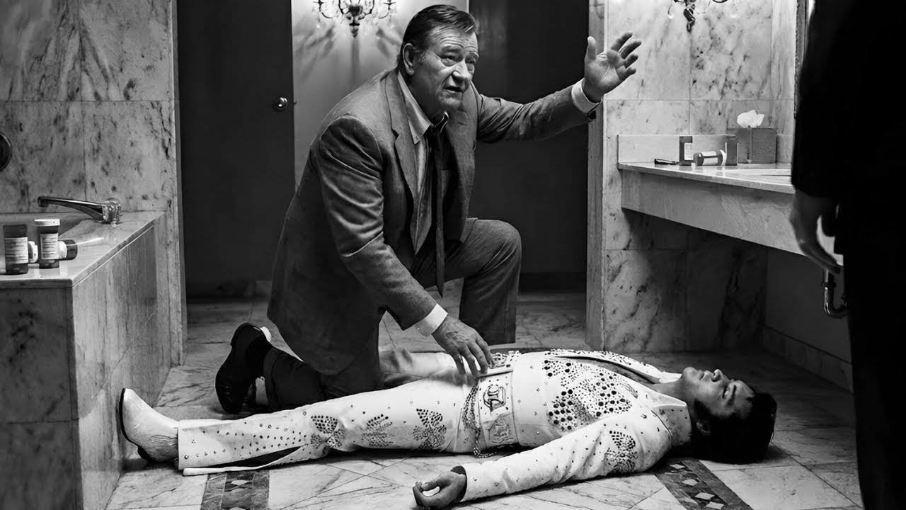 John Wayne Saved Elvis Presley From Death—The Friendship That Changed Both Legends