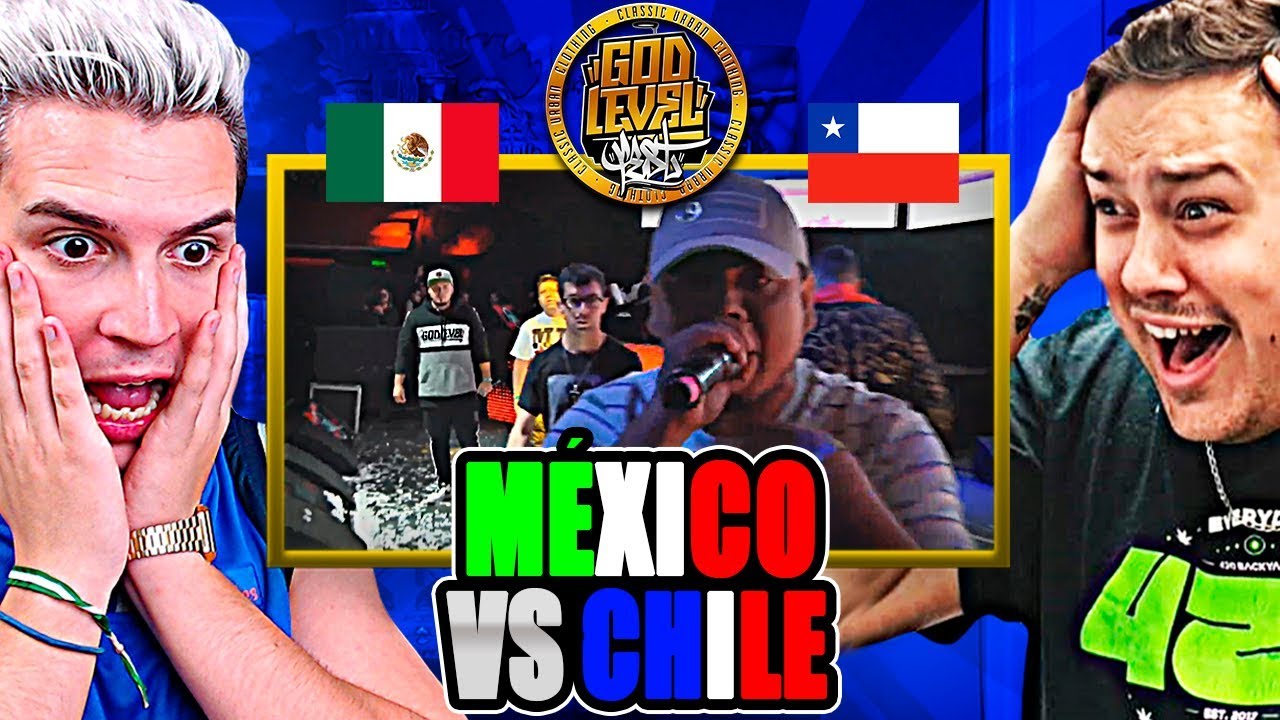 MÉXICO vs CHILE | REACCIÓN a GOD LEVEL CHILE 2019 con ESTRIMO