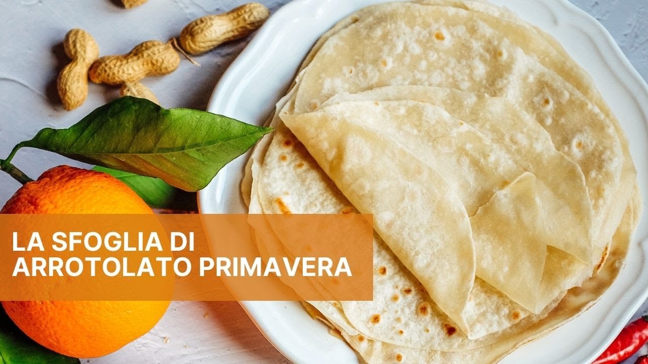 (cc EN & IT) La sfoglia di arrotolati primavera/ involtini primavera 春餅皮