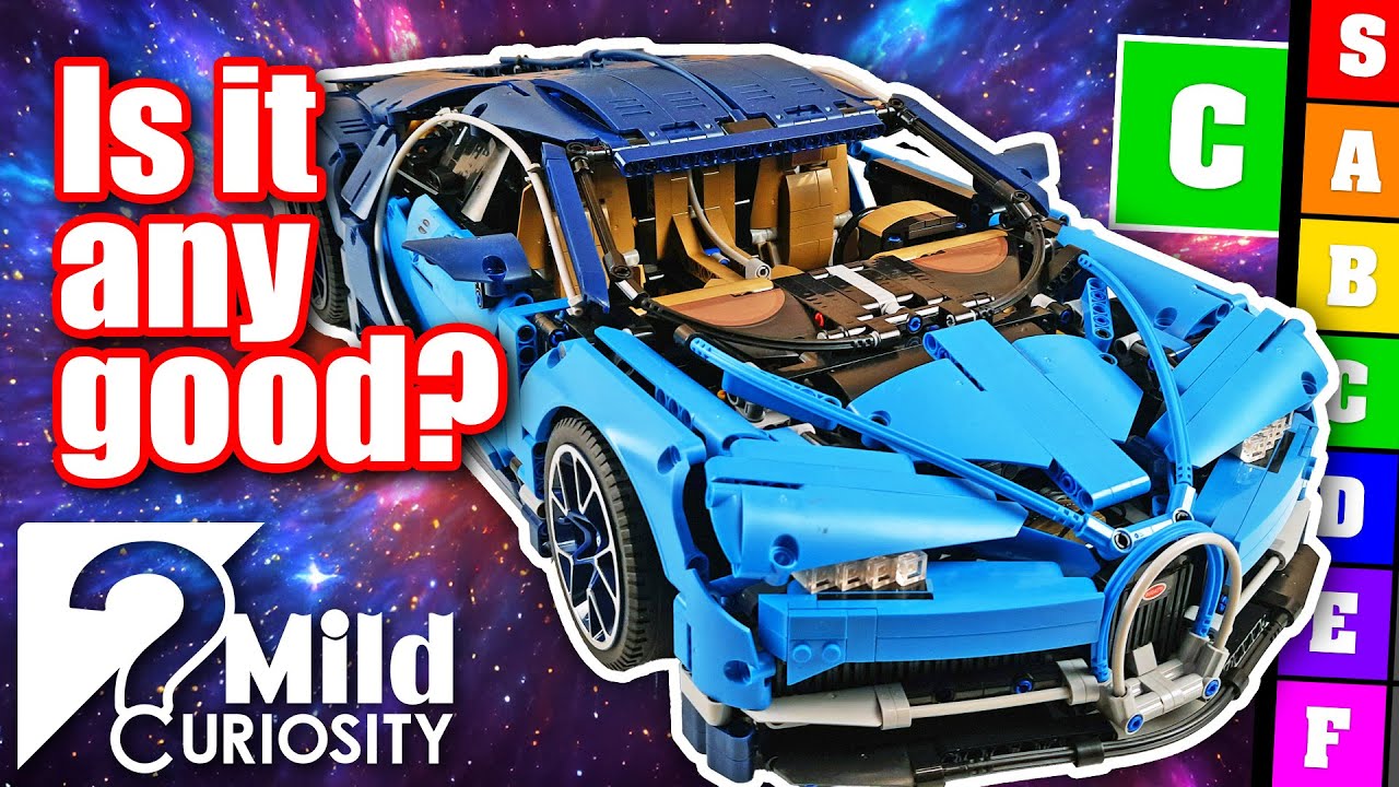 Поддельный LEGO Bugatti Chiron с AliExpress — качественный ли он?
